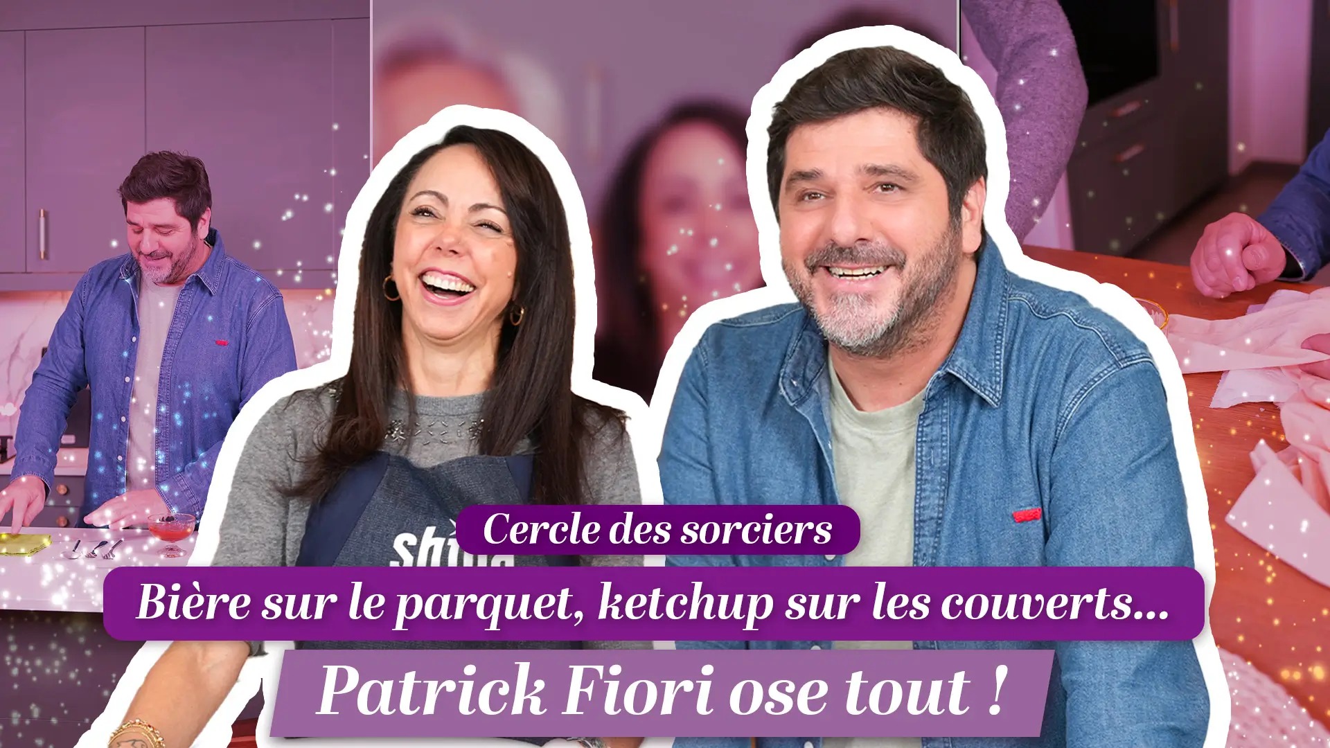 Bière sur le parquet, ketchup sur les couverts… Patrick Fiori ose tout !