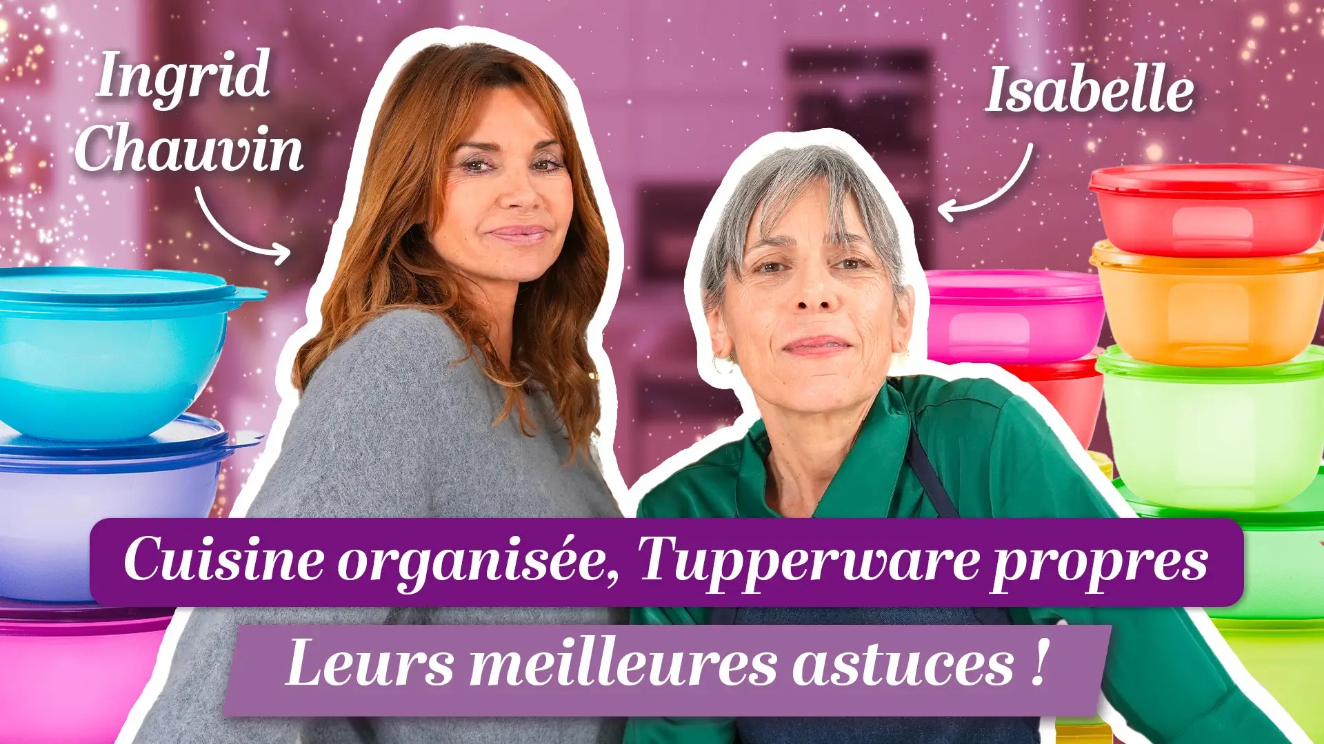 Cuisine organisée, Tupperware propres : leurs meilleures astuces