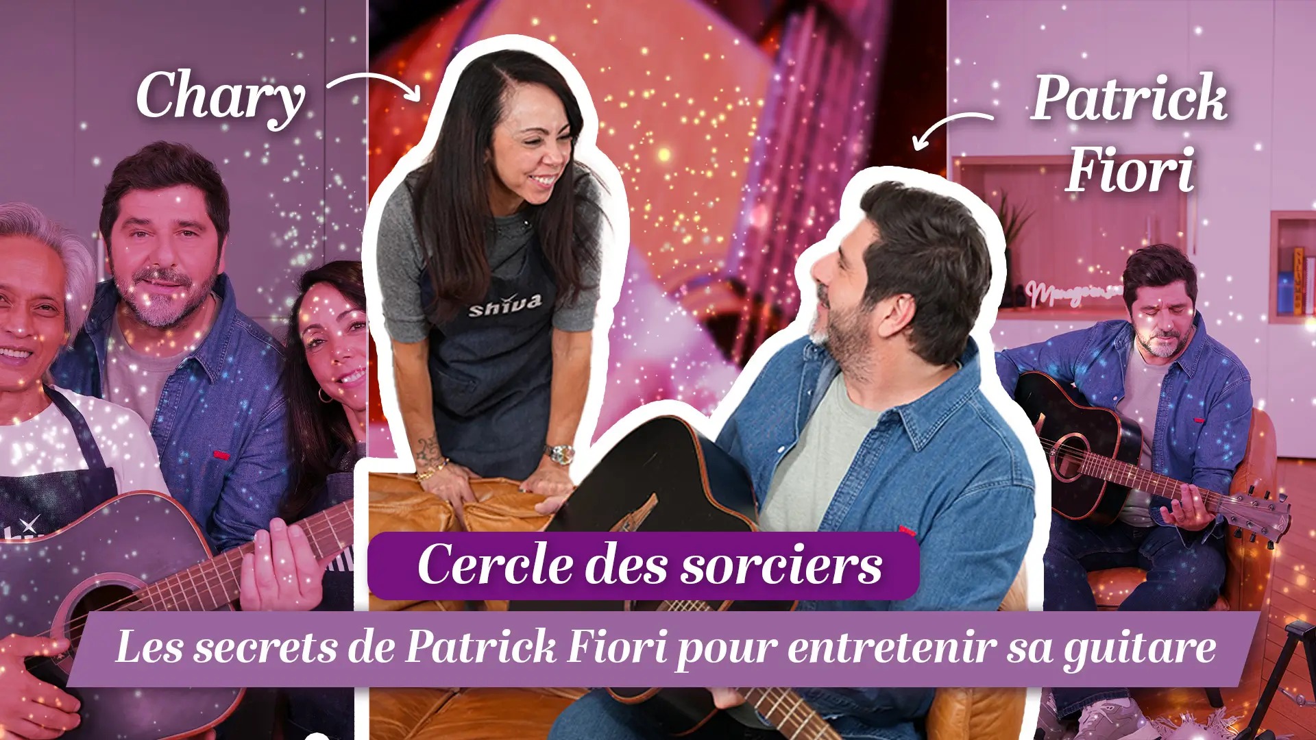Les secrets de Patrick Fiori pour entretenir sa guitare (à ne surtout pas rater !)