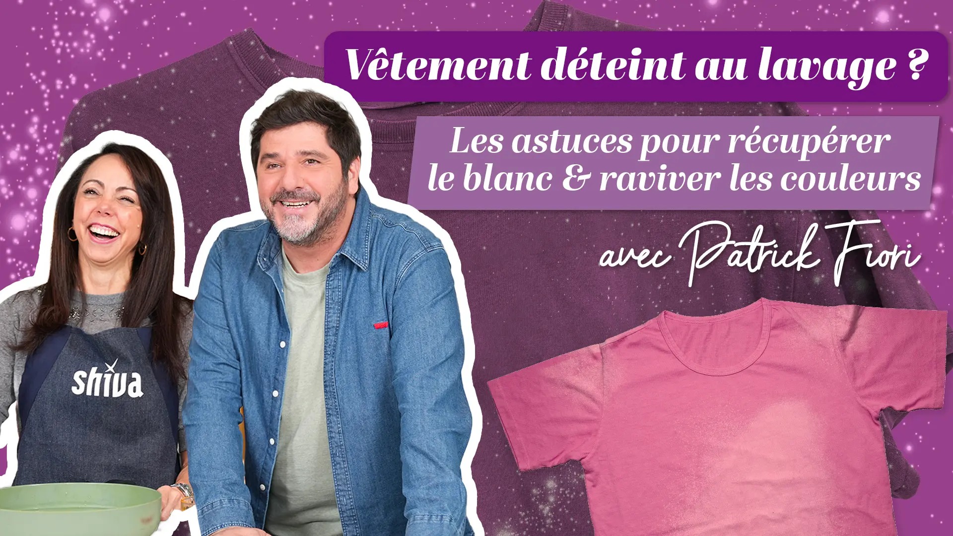 Vêtement déteint au lavage ? Les astuces pour récupérer le blanc et raviver les couleurs