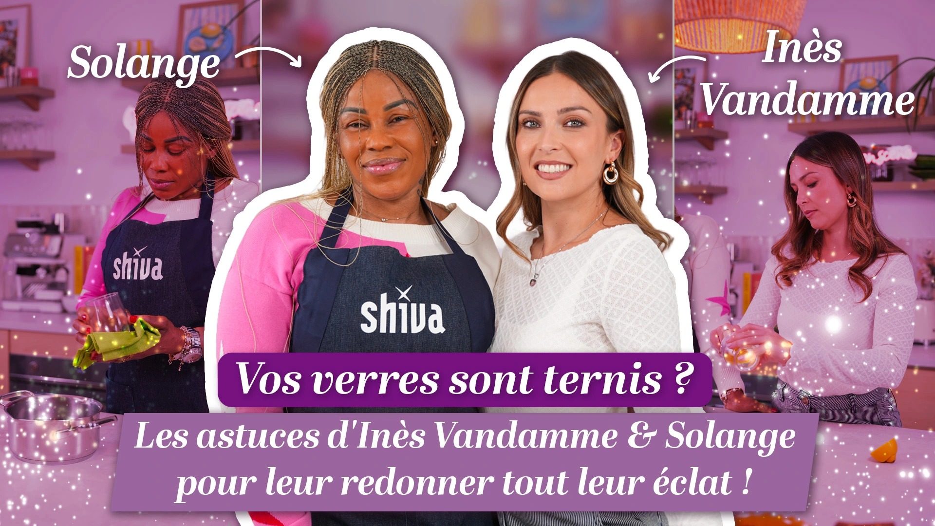Vos verres sont ternis ? Les astuces d&rsquo;Inès Vandamme et Solange pour leur redonner tout leur éclat !