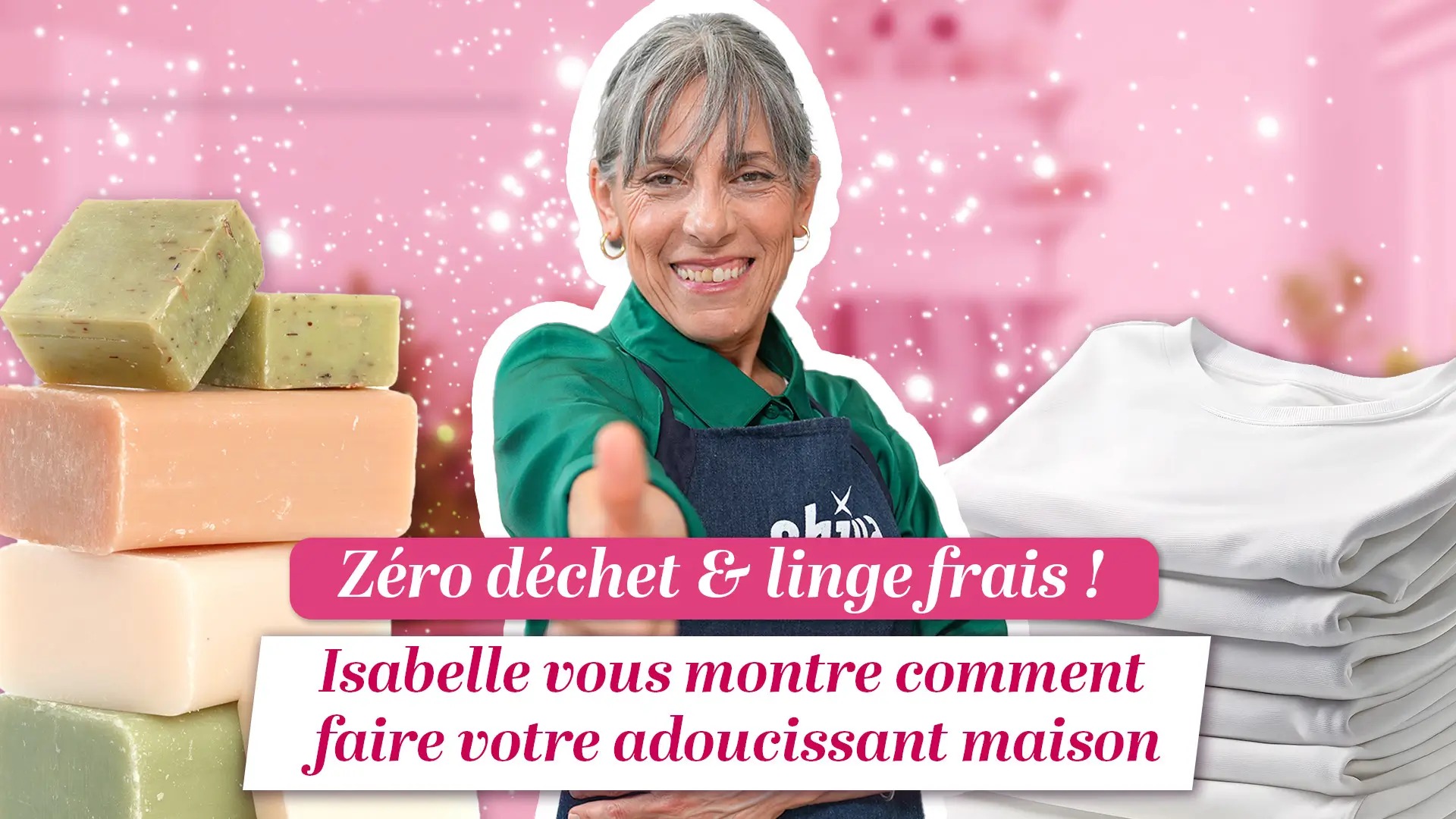 Zéro déchet & linge frais ! Isabelle vous montre comment faire votre adoucissant maison