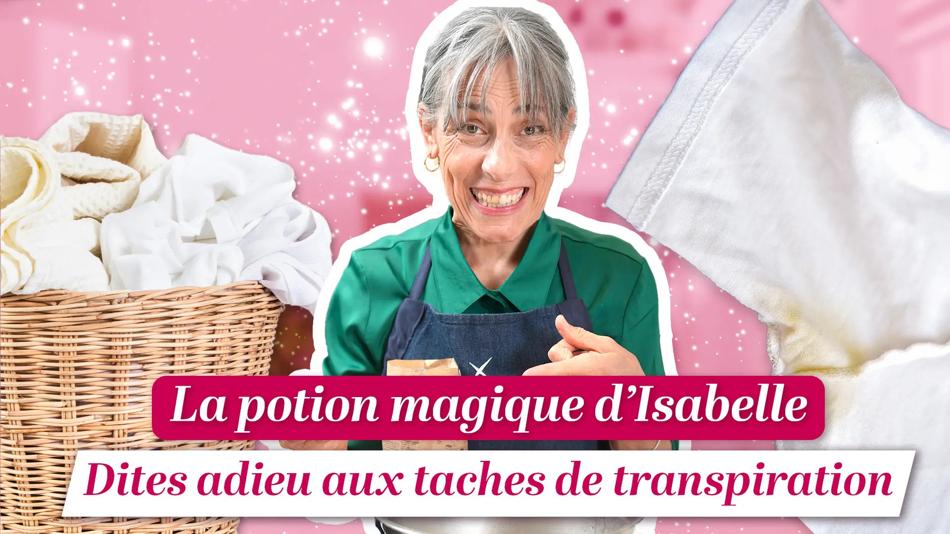 Dites adieu aux taches de transpiration avec l’astuce d’Isabelle !