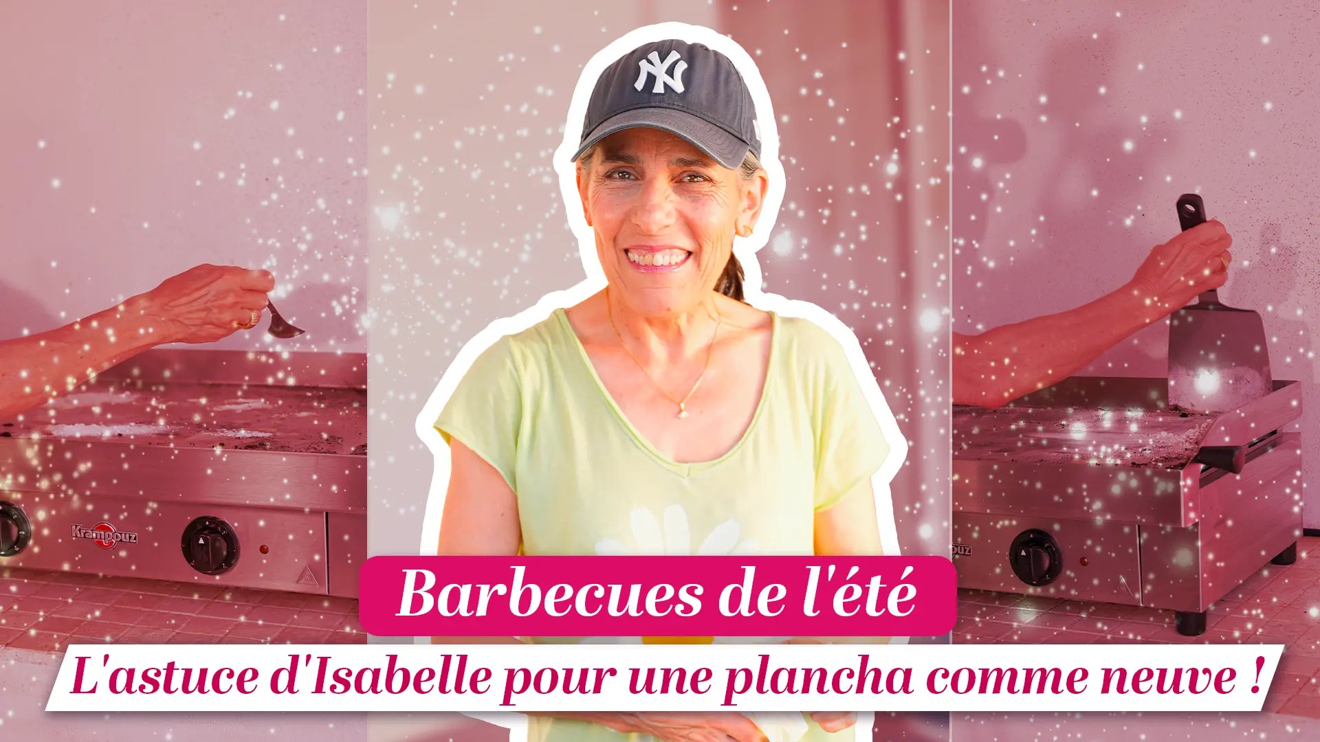 Barbecues de l&rsquo;été : l&rsquo;astuce d&rsquo;Isabelle pour une plancha comme neuve !