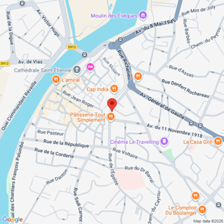 plan de l'agence Shiva agde