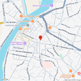 plan de l'agence Shiva castelnau-de-guers