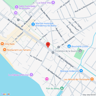 plan de l'agence Shiva andernos-les-bains