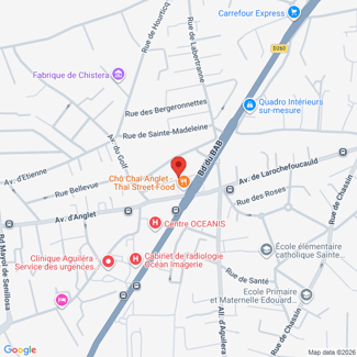 plan de l'agence Shiva anglet