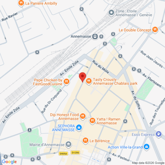 plan de l'agence Shiva annemasse