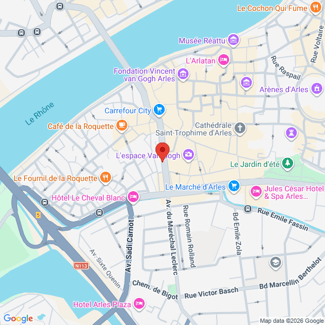 plan de l'agence Shiva beaucaire