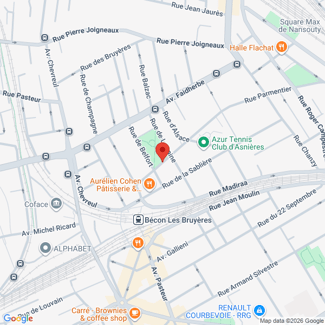 plan de l'agence Shiva asnieres-sur-seine-flachat