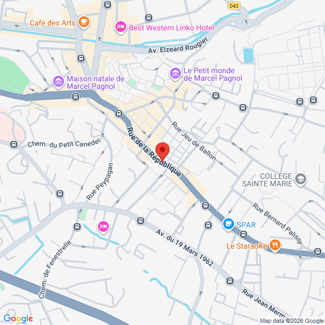 plan de l'agence Shiva aubagne