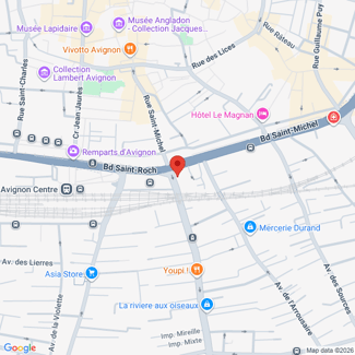 plan de l'agence Shiva avignon