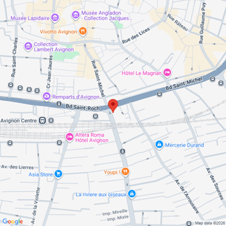 plan de l'agence Shiva avignon