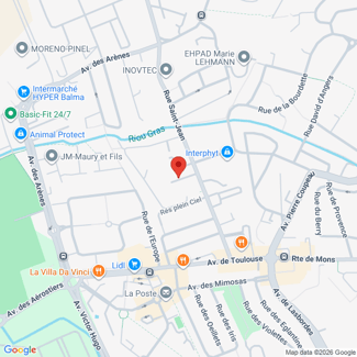 plan de l'agence Shiva flourens