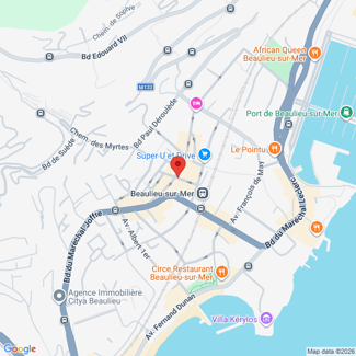 plan de l'agence Shiva beaulieu-sur-mer