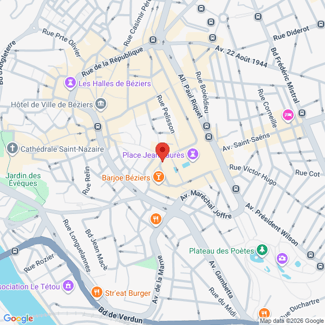 plan de l'agence Shiva capestang