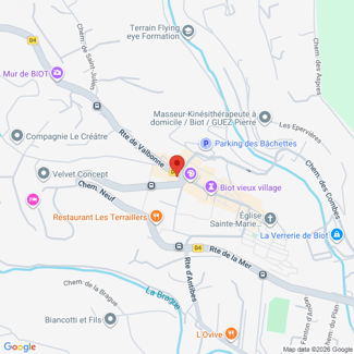 plan de l'agence Shiva biot