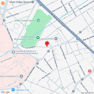 plan de l'agence Shiva bordeaux-lescure