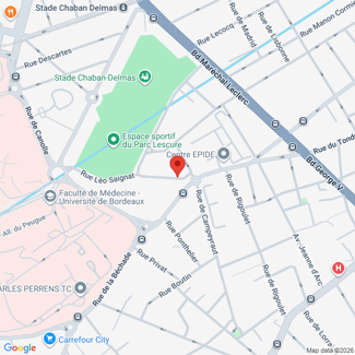 plan de l'agence Shiva bordeaux-lescure