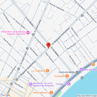 plan de l'agence Shiva bordeaux-nord