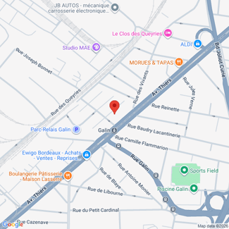 plan de l'agence Shiva bordeaux-rive-droite