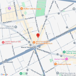 plan de l'agence Shiva boulogne-billancourt