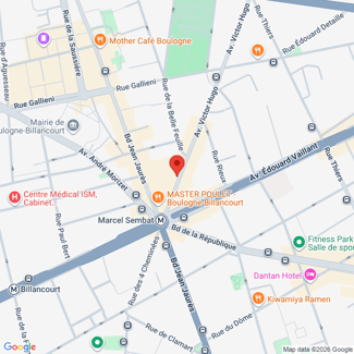 plan de l'agence Shiva boulogne-billancourt