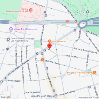 plan de l'agence Shiva boulogne-nord