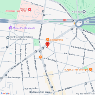 plan de l'agence Shiva boulogne-nord