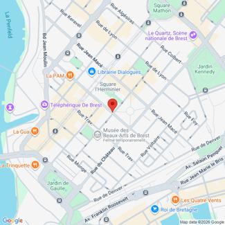 plan de l'agence Shiva brest