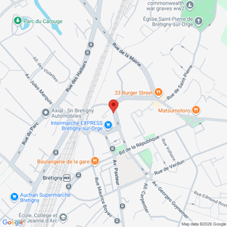 plan de l'agence Shiva bretigny-sur-orge