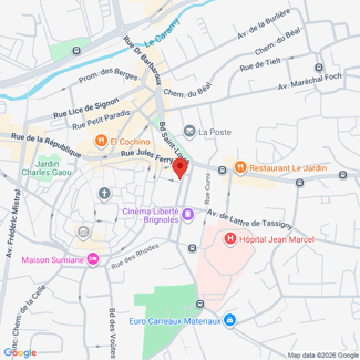 plan de l'agence Shiva brignoles