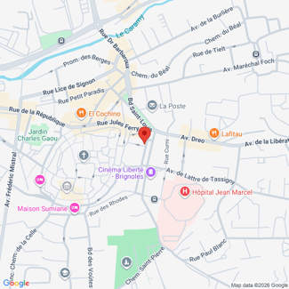 plan de l'agence Shiva cotignac