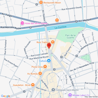 plan de l'agence Shiva saint-pardoux-lortigier