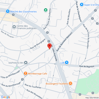 plan de l'agence Shiva buxerolles
