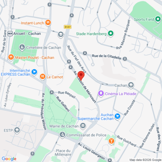 plan de l'agence Shiva arcueil