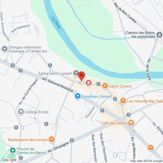 plan de l'agence Shiva itxassou