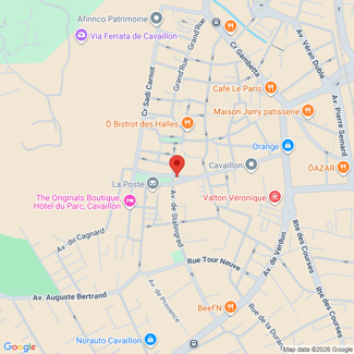 plan de l'agence Shiva cavaillon