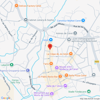 plan de l'agence Shiva ceret