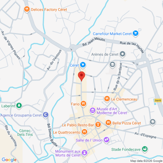 plan de l'agence Shiva ceret