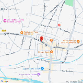 plan de l'agence Shiva cernay