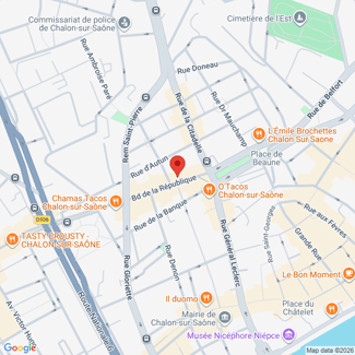 plan de l'agence Shiva chalon-sur-saone