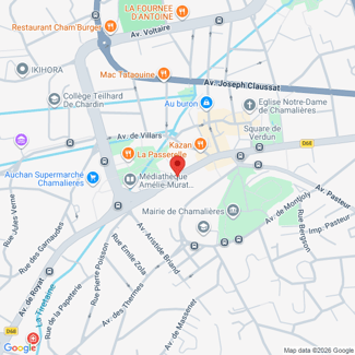 plan de l'agence Shiva chamalieres