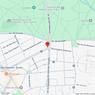 plan de l'agence Shiva charenton