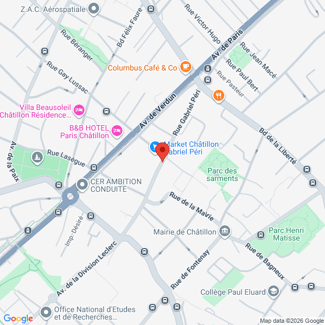 plan de l'agence Shiva chatillon
