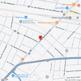 plan de l'agence Shiva chelles