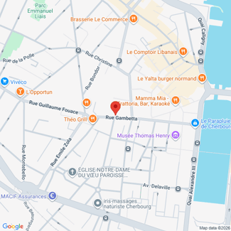plan de l'agence Shiva cherbourg