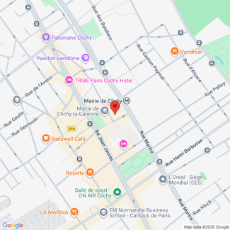 plan de l'agence Shiva clichy