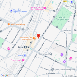 plan de l'agence Shiva colmar